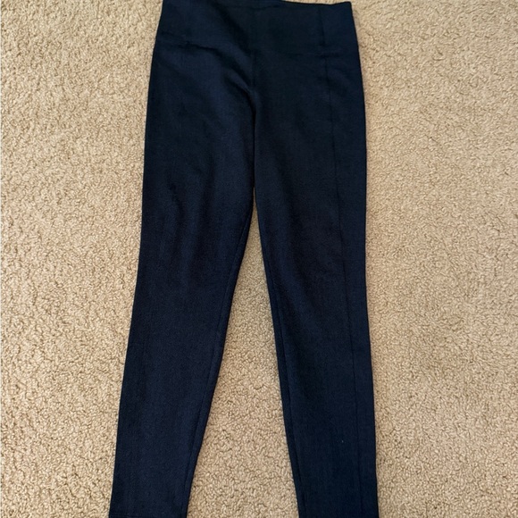 Athleta Black Herringbone Tights - Picture 1 of 6